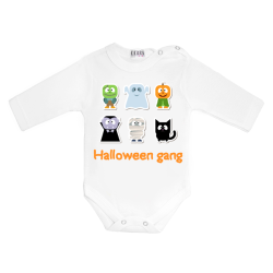 Carra Halloween Gang бебешко боди